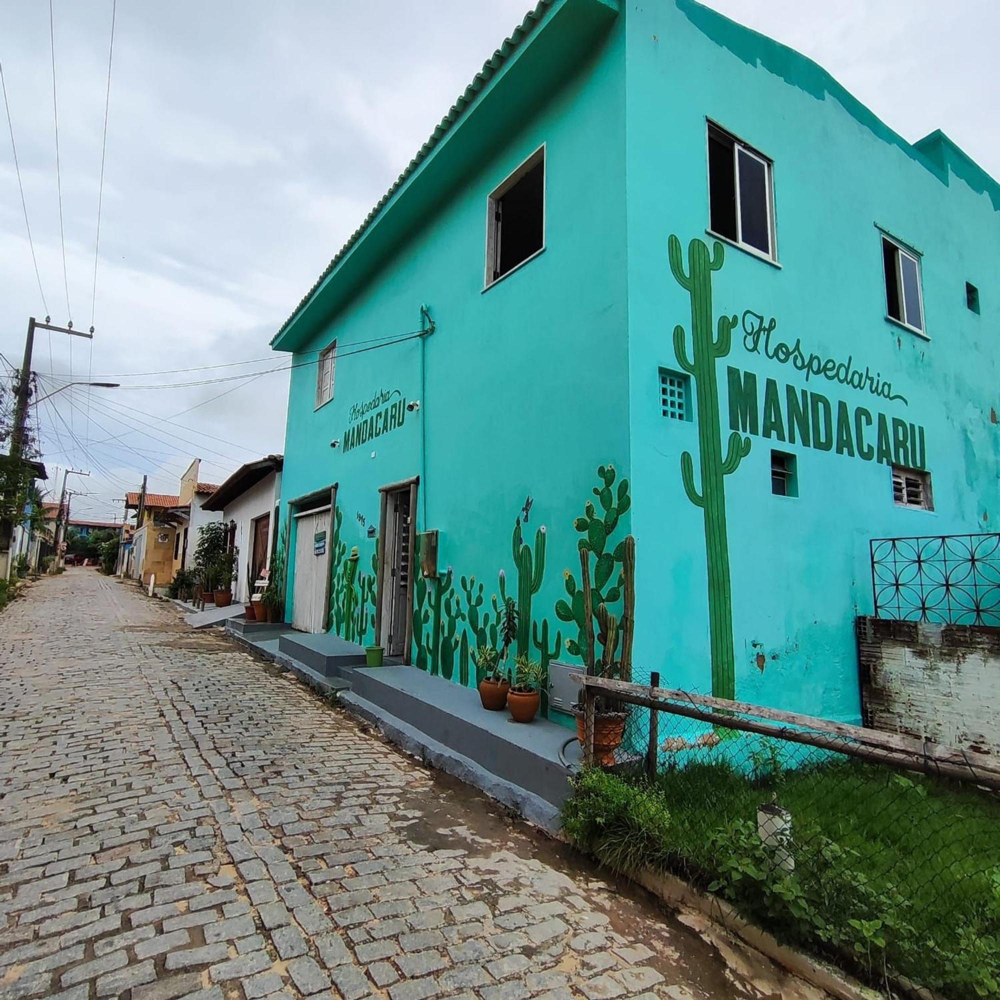 Hospedaria Mandacaru Canoa Quebrada Exterior foto